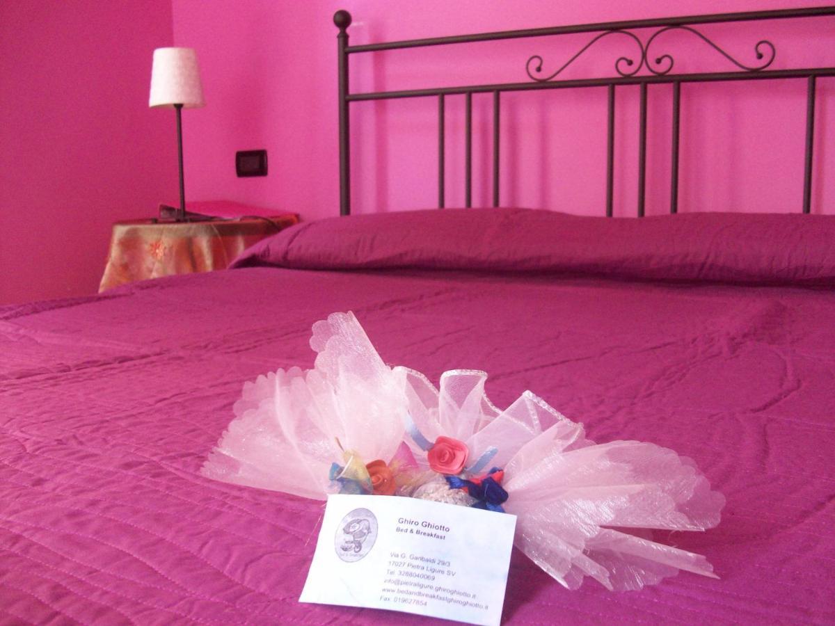 Ghiro Ghiotto Bed & Breakfast Pietra Ligure Ngoại thất bức ảnh